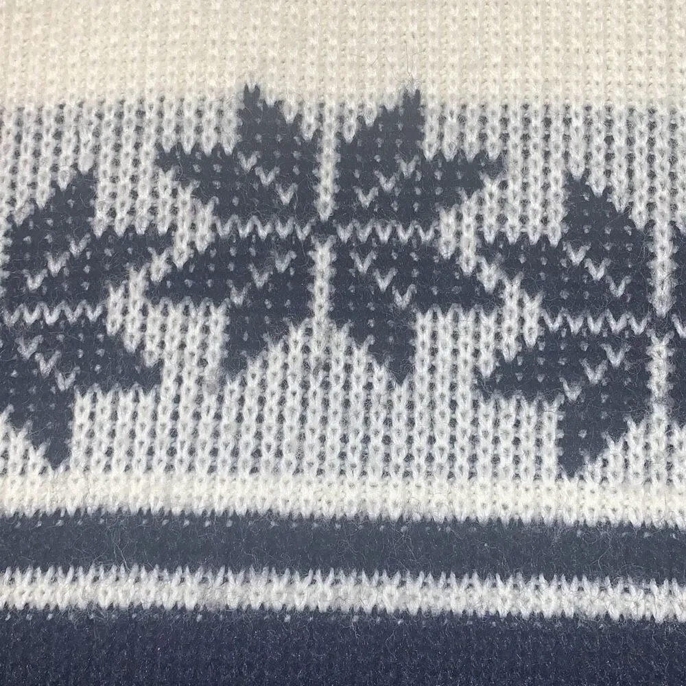 Vintage Kingsport Men’s Acrylic Sweater Size XL Cream‎ Blue